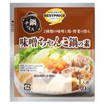 トップバリュベストプライス 鍋チョイス 味噌ちゃんこ鍋の素 1人前 30g