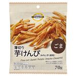トップバリュベストプライス 薄切り芋けんぴごま（みちしずく使用）70g