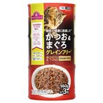 トップバリュ かつお&まぐろ グレインフリー 一般食 成猫用 160g×3缶【猫用】