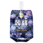 トップバリュベストプライス 蒟蒻ゼリー グレープ味（ドリンクゼリータイプ）150g