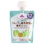 【12ヶ月頃～】トップバリュ fun fun smile フルーツと緑色野菜の寒天ジュレ 70g