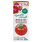 トップバリュ Tomato&Fruits ザクロ&ベリー 200ml
