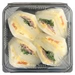 トップバリュ ハムたまごレタスサンドランチ 1食