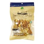 トップバリュグリーンアイ オーガニック 素煎り3種のミックスナッツ 140g