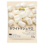 トップバリュベストプライス ホワイトマシュマロ 72g