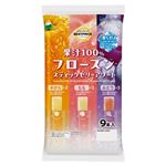 トップバリュベストプライス 果汁100% フローズンスティックゼリーアソート 9本入