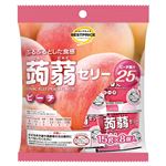 トップバリュベストプライス 蒟蒻ゼリー ピーチ味 15g×8個入
