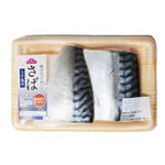トップバリュ 腹骨取り塩さば切身 2切