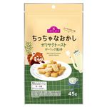 トップバリュ トキメクおやつ部 ちっちゃなおかし ガリサクトースト ガーリック風味 45g