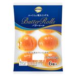 トップバリュベストプライス バターロール 6個入