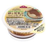 トップバリュ 卵と豆乳でつくったプリン 110g