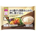 トップバリュ から揚げの黒酢あんかけと押し麦ごはん 1人前 300g