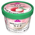 トップバリュ 植物性ミルクのアイス ライチ 110ml