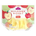 トップバリュ おいしさそのままカットりんご ニュージーランド産 5袋入