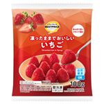 トップバリュベストプライス 凍ったままでおいしい いちご 100g