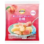 トップバリュベストプライス 凍ったままでおいしい 白桃 100g