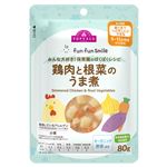 【9～11ヶ月頃～】トップバリュ fun fun smile 鶏肉と根菜のうま煮 80g