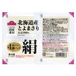 トップバリュ 北海道産とよまさり使用 絹豆腐 80g×4個組
