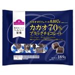 トップバリュ カカオ70%ブラックチョコレート 189g