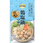 トップバリュベストプライス だし香る 鶏塩鍋つゆ ストレートタイプ 3～4人前 750g