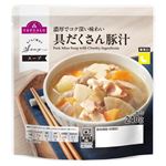 トップバリュ もぐもぐ味わうスープ 具だくさん豚汁 240g