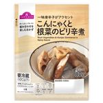 トップバリュ こんにゃくと根菜のピリ辛煮 80g