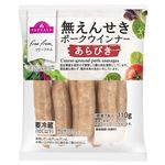 トップバリュ フリーフロム 無えんせき ポークウインナー あらびき 110g