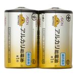 トップバリュベストプライス アルカリ乾電池 単1形2個入