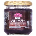 トップバリュ 国産ブルーベリージャム　砂糖不使用 180g