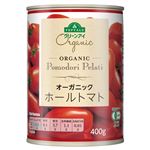 トップバリュグリーンアイ オーガニック ホールトマト 400g