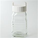 HOME COORDY 貯蔵ビン ホワイト 1.2L