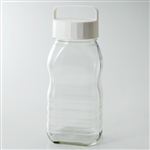 HOME COORDY 貯蔵ビン ホワイト 2L