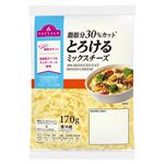 トップバリュ 脂肪分30%カットとろけるミックスチーズ 170g