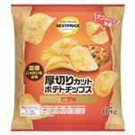 トップバリュベストプライス 厚切りカットポテトチップス ピザ味 65g