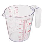 HOME COORDY 上から見える耐熱計量カップ 500ml