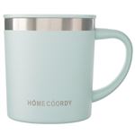 HOME COORDY 取っ手付きタンブラー ペールブルー 300ml