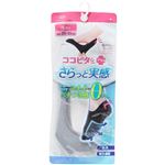 岡本 ココピタ さらっと実感 浅カバー丸編み ウスグレー 23～25cm【レディス】