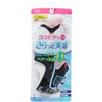 岡本 ココピタ さらっと実感 スニーカー丈 クロ 21～23cm【レディス】