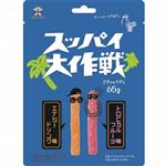 旺旺・ジャパン スッパイ大作戦 スティックグミ エナジードリンク味&トロピカルフルーツ味 65g