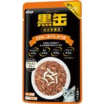 アイシア 黒缶パウチ ささみ入りまぐろとかつお 70g【猫用】