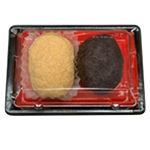 【12：00～18：00の配送限定】どんどんライス 甘さ引き立つおはぎ（粒あん、きなこ）2個入