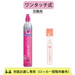 【ワンタッチ式】ソーダストリーム クイックコネクト ガスシリンダー 交換用 60L SSG9102