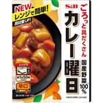 エスビー カレー曜日 レトルト 辛口 230g