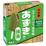 井村屋 BOXあずきバー 抹茶 60ml×6本入