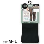 アツギ フェイクタイツ 40デニール ペールベージュ M～L