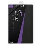 アツギ 礼装ストッキング ゆったりサイズ ブラック JM～L