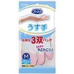 エステー ファミリー ビニールうす手 指先強化 M 3双パック