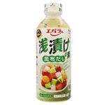 エバラ 浅漬けの素 昆布だし 500ml