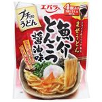 エバラ プチッとうどん 魚介とんこつ醤油味 22g×4個