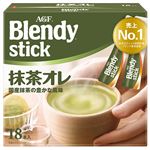 AGF ブレンディ スティック 抹茶オレ 18本